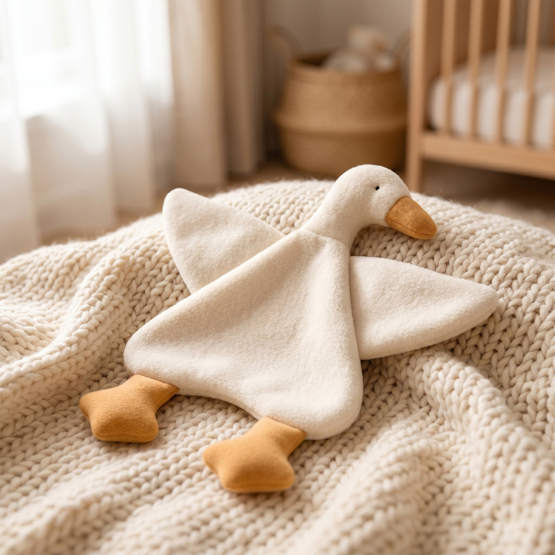 Goose Comfort Blanket Sewing Pattern, Beginner Friendly Cuddle Blanket, Written Instructions & Video Tutorial