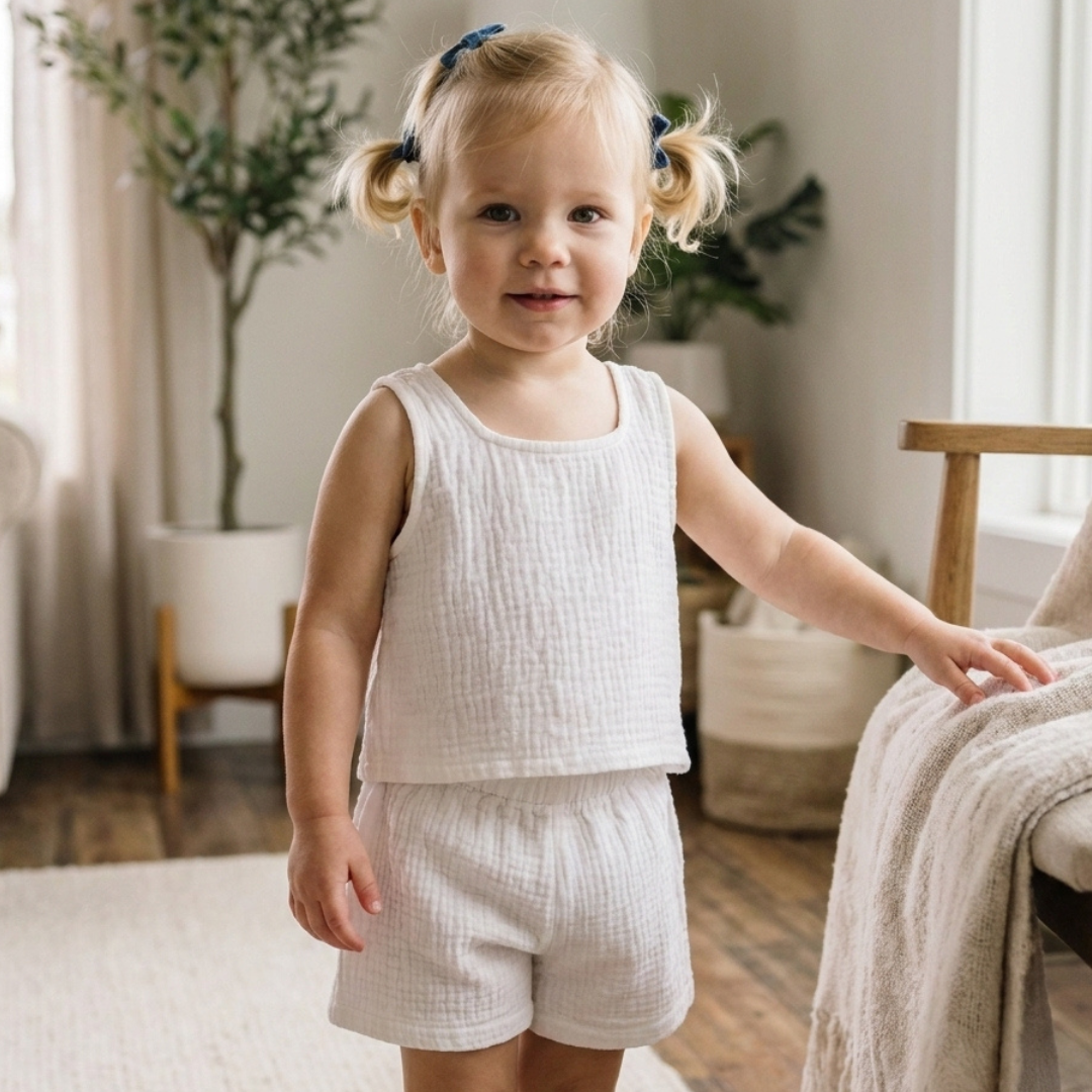 Kids Top And Shorts Pattern, Beginner Milla Outfit PDF
