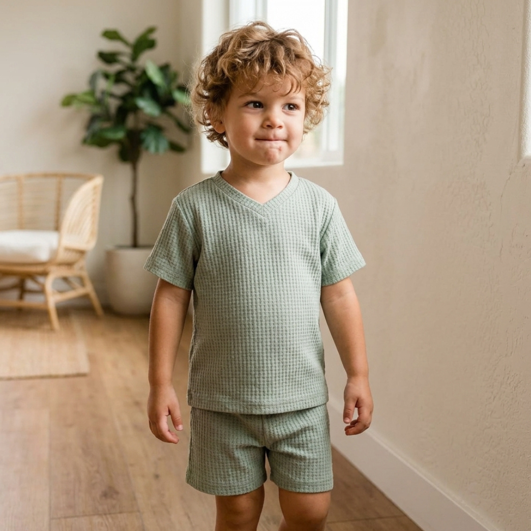 Top And Shorts Sewing Pattern, Summer Outfit Sizes 1–10