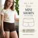 Mini Shorts Sewing Pattern, sizes XXS-XXL, Tweens & Adult Sizes