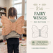 Fairy Wings Sewing Pattern for Kids, Easy DIY Costume with Written Instructions and Video Tutorial