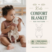 Bunny Comfort Blanket Sewing Pattern, Baby Comforter PDF