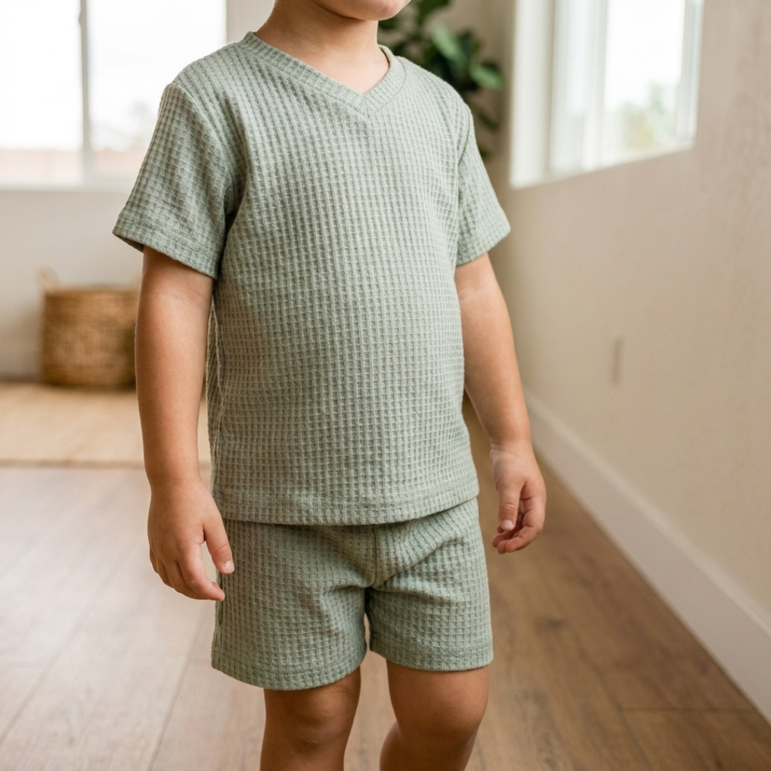 Top And Shorts Sewing Pattern, Summer Outfit Sizes 1–10