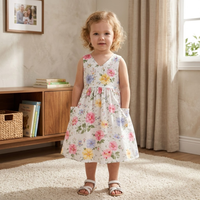 Summer Dress Sewing Pattern PDF, Sizes 2Y-16Y