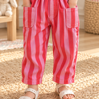 Barrel Pants for Kids PDF Sewing Pattern, Sizes 0-4T