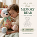 Memory Bear Pattern with Video Tutorial, 20 Sizes Included, DIY Keepsake Teddy Bear PDF Download