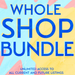 Whole Shop Bundle, All Access Pass, Lifetime Access to Every Sewing Pattern